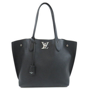 Louis Vuitton LockMe Go Tote Bag Leather Calf Leather Black